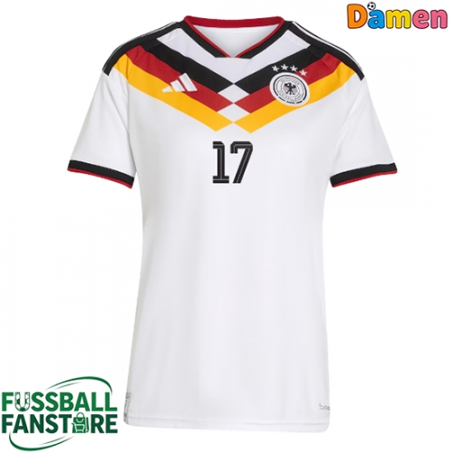 Deutschland Florian Wirtz #17 Replik Heimtrikot Damen WM 2026 Kurzarm